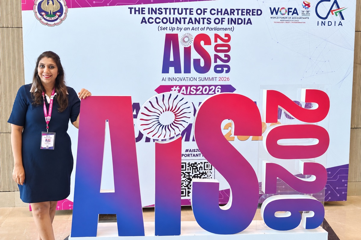 Saudamini Chandarana Bhat at the ICAI AI Innovation Summit 2026